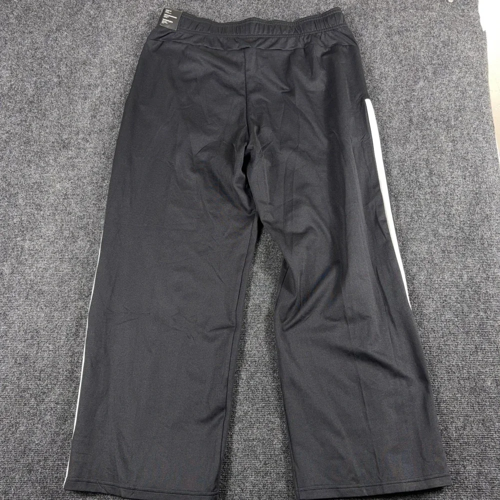 Adidas W HER PT Wide Leg Loose Fit Track‎ Pants XL Black White Stripes NWT Mens